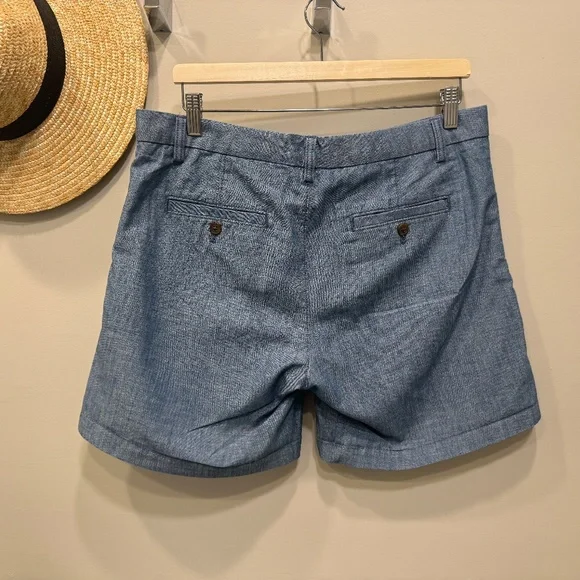Banana Republic Chambray Size 10 Shorts - Picture 3 of 4